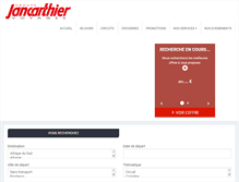 Tablet Screenshot of jancarthier.fr